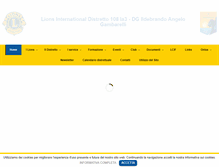 Tablet Screenshot of lions108ia3.org